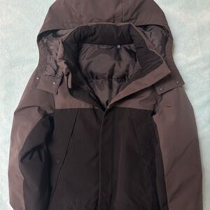 Uniqlo Kids Black and Gray Performance Jacket